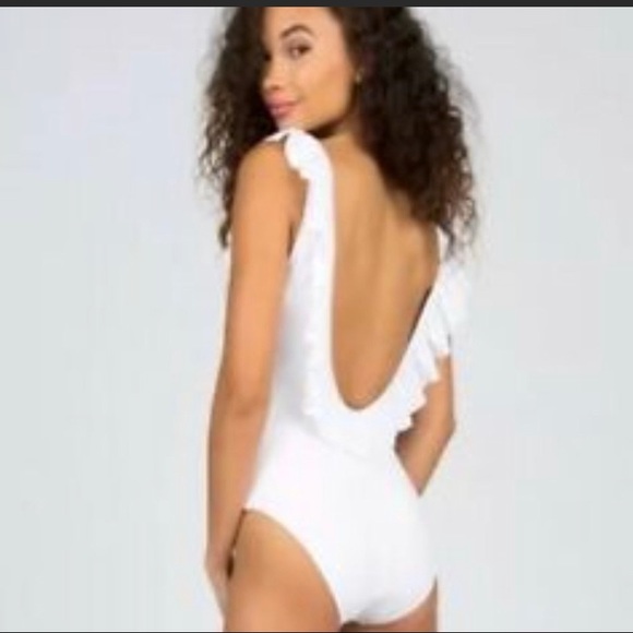 Sugar Coast One Piece Ruffle Swimsuit - Picture 2 of 8